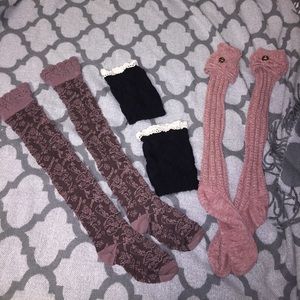 Boot socks and boot toppers